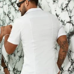 PL MALHA 62070 - Men's Classic Shirt With Short Sleeve