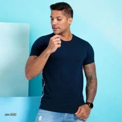 PL MALHA Men's O-neck Shirt With Logo - 62113