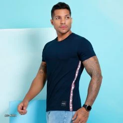 PL MALHA Men's O-neck Shirt With Logo - 62113