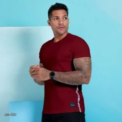 PL MALHA Men's O-neck Shirt With Logo - 62113