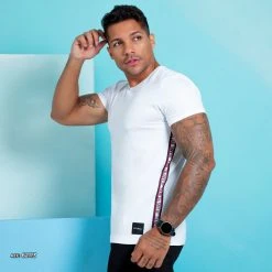 PL MALHA Men's O-neck Shirt With Logo - 62113