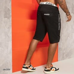 PIT BULL JEANS Identity 62125 - Black Shorts Sporty Style
