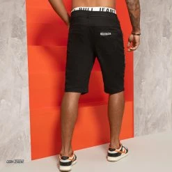 PIT BULL JEANS Identity 62125 - Black Shorts Sporty Style