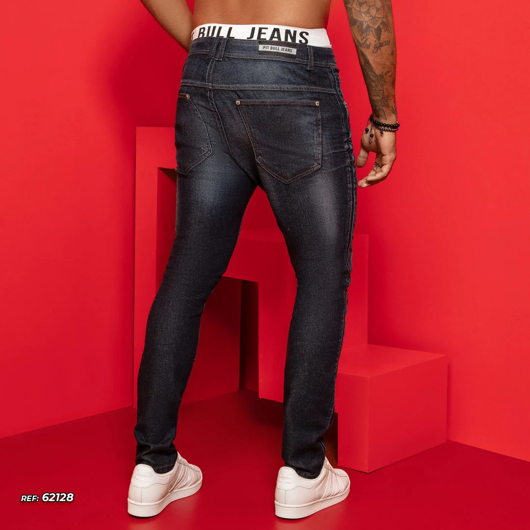 PL JEANS 62128 - Men's Jeans Perfect Fit With Ruffle 7 PL JEANS 62128 - Men's Jeans Perfect Fit With Ruffle