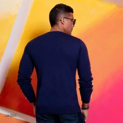 PL TRICOT Men's Knit Shirt Long Sleeve - 62153 Liberty