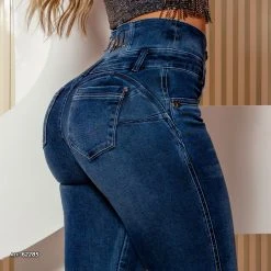 PIT BULL JEANS Movement Jeans Butt Lift With Double Waistband Exclusive Logomania - 62285