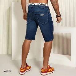 PL JEANS Identity 62418 - Men's Basic Denim Shorts With More Comfort