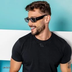 PIT BULL JEANS Sun Glass Pit Bull Square Vintage Sunglasses - 62442