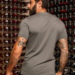 PL MALHA 62525 - Men's T-Shirt With Pit Bull Fashion Print NEWS