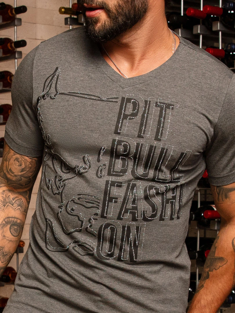 PL MALHA 62525 - Men's T-Shirt With Pit Bull Fashion Print NEWS 6 PL MALHA 62525 - Men's T-Shirt With Pit Bull Fashion Print NEWS