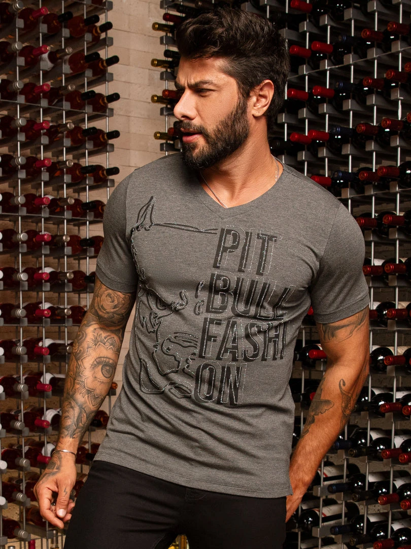 PL MALHA 62525 - Men's T-Shirt With Pit Bull Fashion Print NEWS 3 PL MALHA 62525 - Men's T-Shirt With Pit Bull Fashion Print NEWS