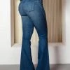 PL JEANS 62578 - Modeling Flare Pants With Butt Lift Effect And Logomania Pre Sale
