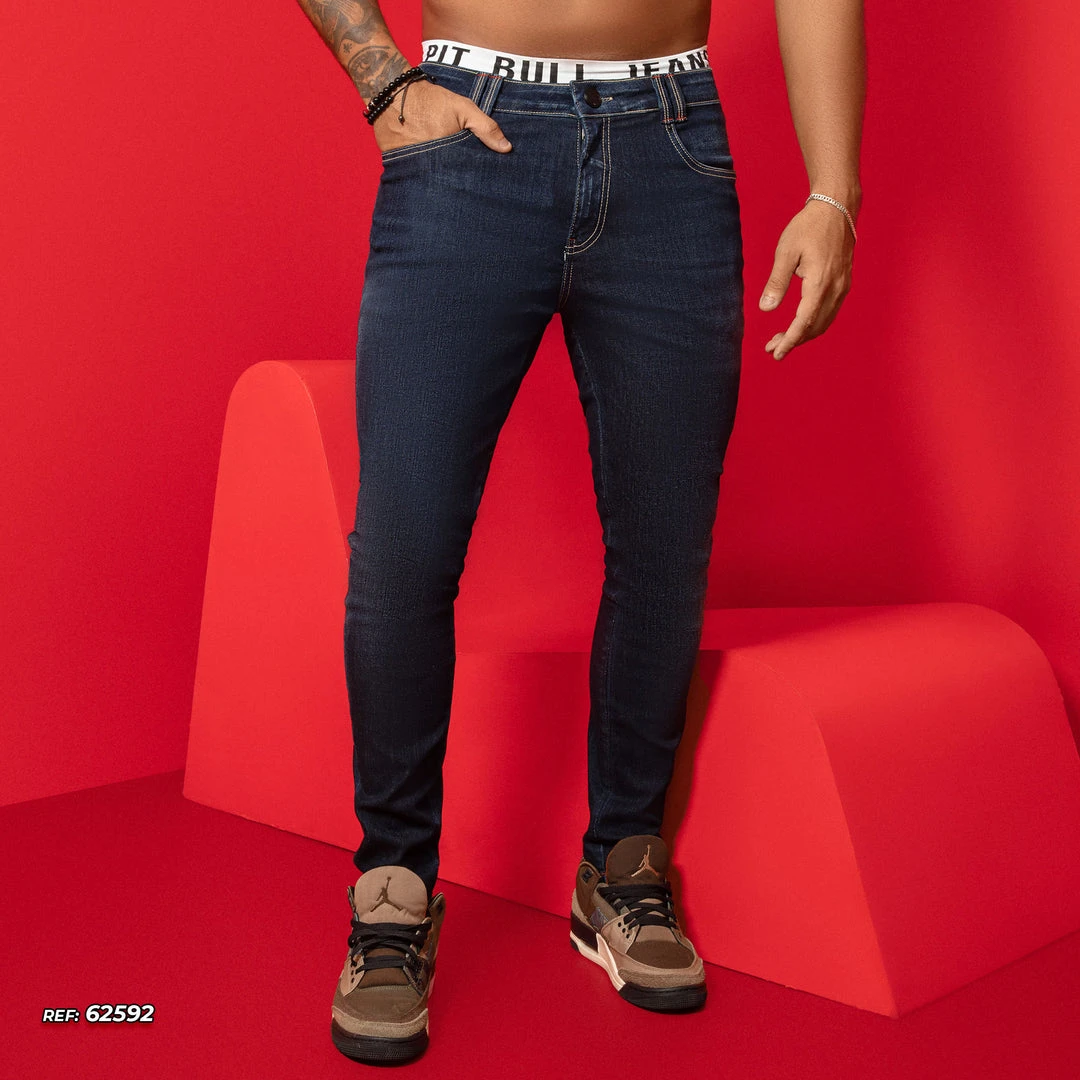 PL JEANS Identity 62592 - Men's Denim Pants Pratical With Slim Fit 5 PL JEANS Identity 62592 - Men's Denim Pants Pratical With Slim Fit