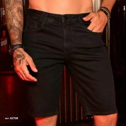 PL JEANS NEWS MEN STRETCH BERMUDA - 62728