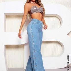 PL JEANS 62801 - Wide Leg Pants Bottoms