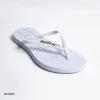 MALLEI Basic Slipper White With Gold - 62820