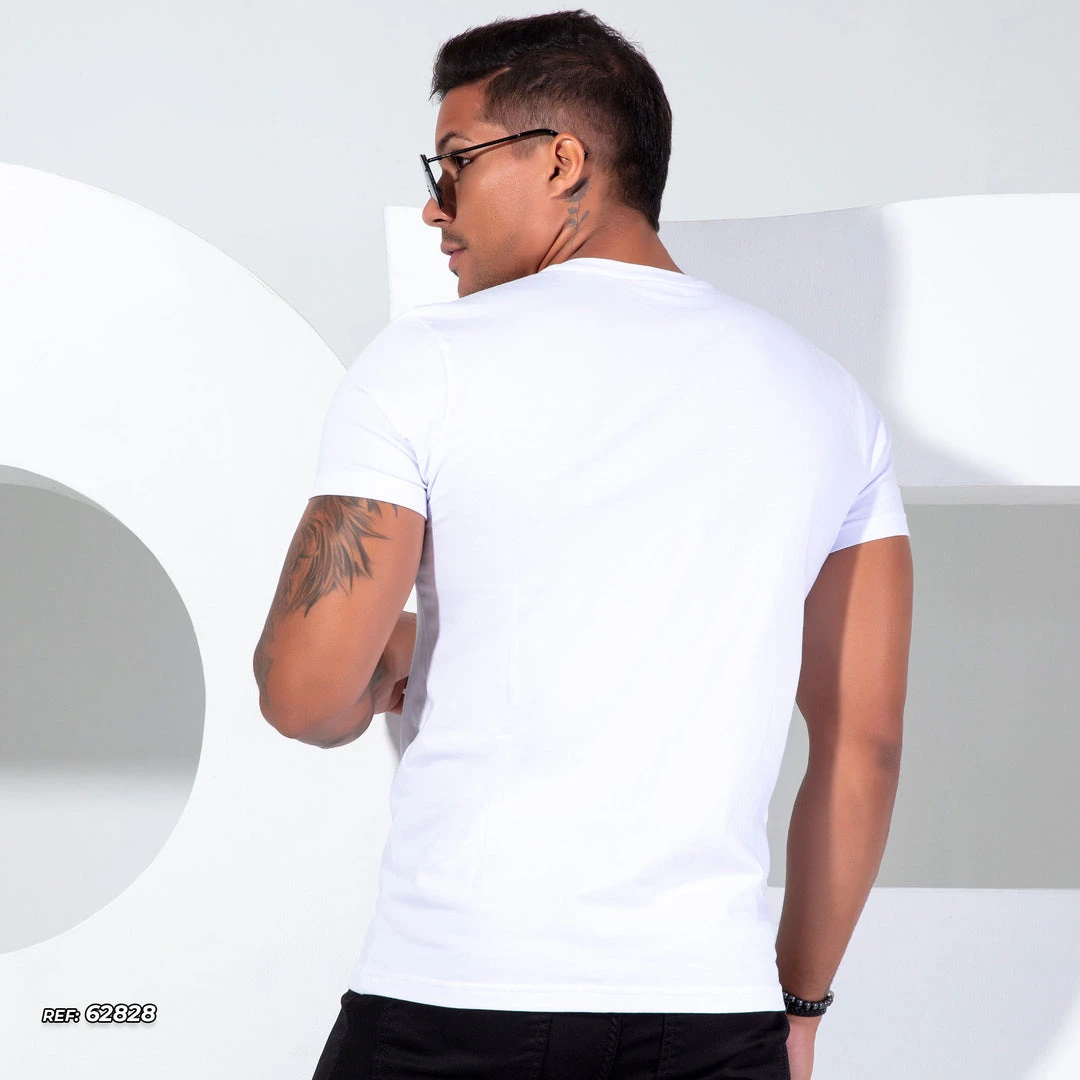 PL MALHA NEWS Basic T-shirt O-neck - 62828 6 PL MALHA NEWS Basic T-shirt O-neck - 62828