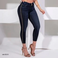 REPRESENTAÇÃO JEANS Skinny Pants With Rhinestone - 62844 Liberty