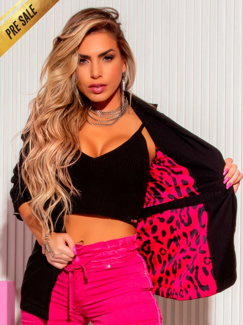 PL MALHA 62870 - Women's Life Style Blazer Pit Bull 3 PL MALHA 62870 - Women's Life Style Blazer Pit Bull