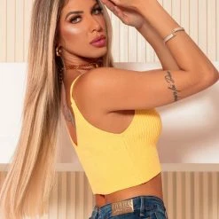 Pit Bull Jeans Official 62987 - Knit Tank Top With Thin Straps And Deep Neckline NEWS 34 Pit Bull Jeans Official 62987 - Knit Tank Top With Thin Straps And Deep Neckline NEWS