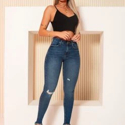 Pit Bull Jeans Official 62987 - Knit Tank Top With Thin Straps And Deep Neckline NEWS 43 Pit Bull Jeans Official 62987 - Knit Tank Top With Thin Straps And Deep Neckline NEWS