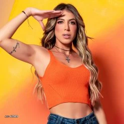 AQUISIÇÃO TRICOT Women Cropped Tricot V-neckline - 62989 12 AQUISIÇÃO TRICOT Women Cropped Tricot V-neckline - 62989