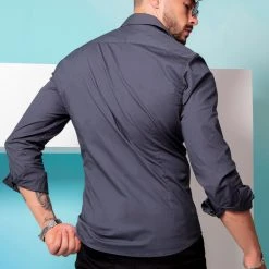 PL MALHA 63007 - Men's Straight Shirt