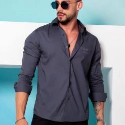 PL MALHA 63007 - Men's Straight Shirt