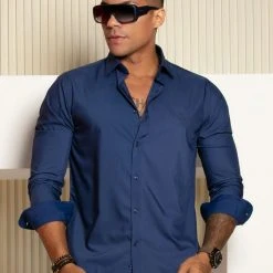 PL MALHA 63007 - Men's Straight Shirt