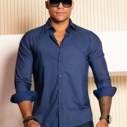 PL MALHA 63007 - Men's Straight Shirt