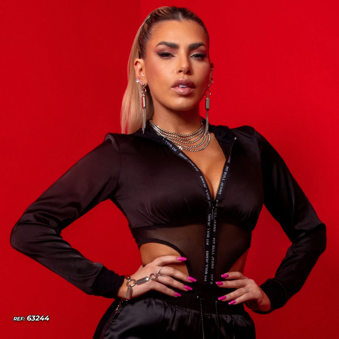 PL MALHA 63244 - Sexy Bodysuit With Panties And Long-sleeved Shirt 3 PL MALHA 63244 - Sexy Bodysuit With Panties And Long-sleeved Shirt