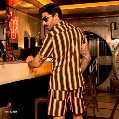 PL MALHA 63250 - T-shirt Trend Striped T-shirt Trend Striped