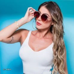 PIT BULL JEANS Hexagonal Sunglass Stylish - 63643 Accessories