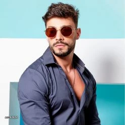 PIT BULL JEANS Octagonal Sunglasses - 63650