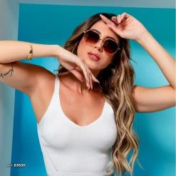 PIT BULL JEANS Octagonal Sunglasses - 63650