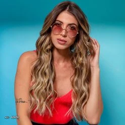 PIT BULL JEANS Round Sunglass Shiny - 63692