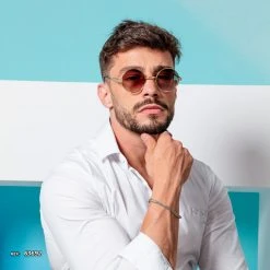 PIT BULL JEANS Round Sunglass Shiny - 63692