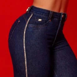 PIT BULL JEANS 63722 - Shaper Skinny Pants With High Waistband And Butt Lift Effect