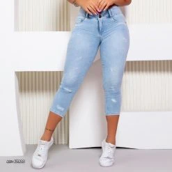 PIT BULL JEANS NEWS 63920 - Capri Pants Super Shaper Skinny With Butt Lift Effect