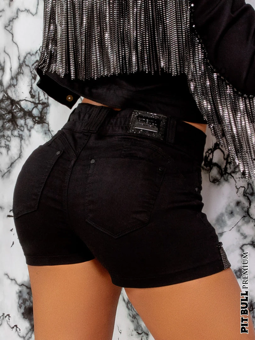 PIT BULL JEANS 64279 - Short With Fringe 5 PIT BULL JEANS 64279 - Short With Fringe