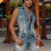 Pit Bull Jeans Official 64988 - WOMEN SHORT SLEEVE ROMPER NEWS