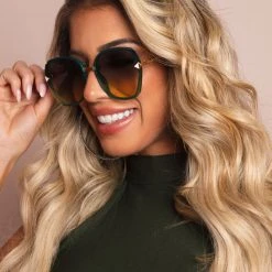 Pit Bull Jeans NEWS 66104 - Max Round Blue Sunglasses