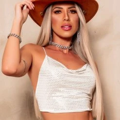 PL MALHA 64688 - Silver Single Front Top NEWS