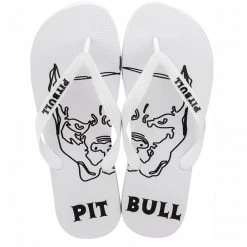 PIT BULL JEANS Men's Authentic Pit Bull Flip Flops - 34684