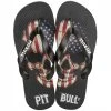 Pit Bull Jeans Official Men Skull Slippers - 34692