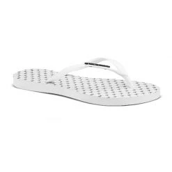 PIT BULL JEANS Women's Slipper Black And White Logomania - 34672