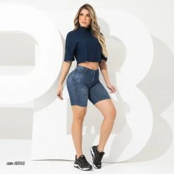 REPRESENTAÇÃO JEANS WOMEN BERMUDA SHORT - 41746 12 REPRESENTAÇÃO JEANS WOMEN BERMUDA SHORT - 41746