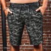 REPRESENTAÇÃO JEANS Green Camouflage Men's Denim Short - 42007 1 REPRESENTAÇÃO JEANS Green Camouflage Men's Denim Short - 42007