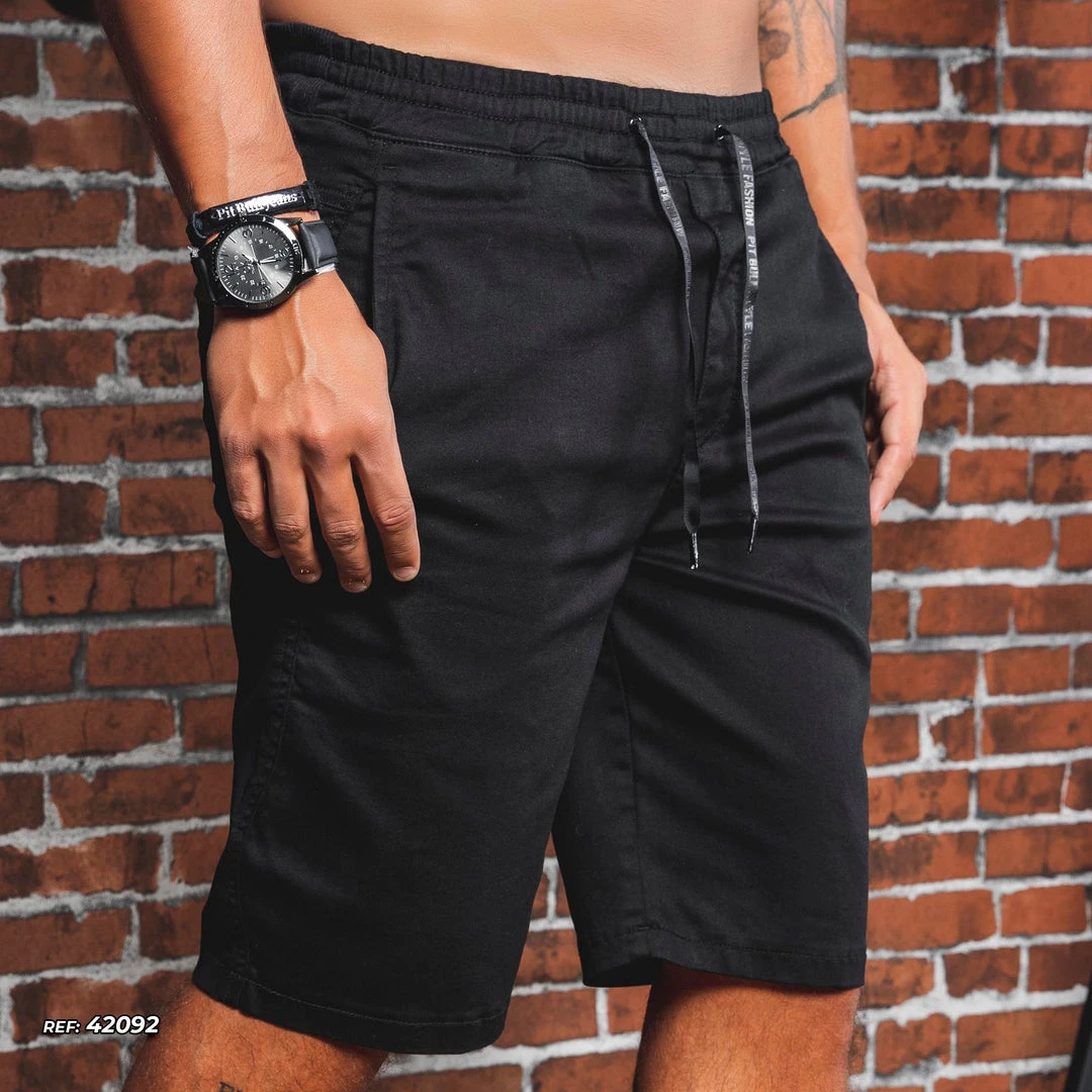 Pit Bull Jeans Official Black Shorts Total Comfort - 42092 Turbo Collection 3 Pit Bull Jeans Official Black Shorts Total Comfort - 42092 Turbo Collection