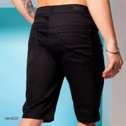 PL JEANS Conecte-Se Men's Straight Shorts Black - 42483